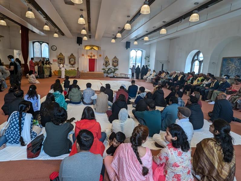 RakshaBandhan celebration at Edinburgh Hindu Mandir and Cultural Centre 